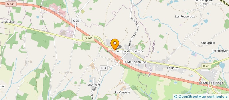 localisation de l'entreprise SCI LES 2S à SAINT-VICTURNIEN