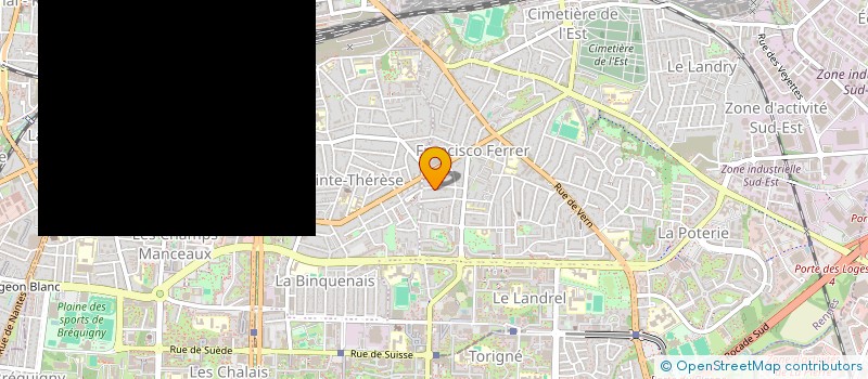 localisation de l'entreprise SCI LES 2TC  RENNES