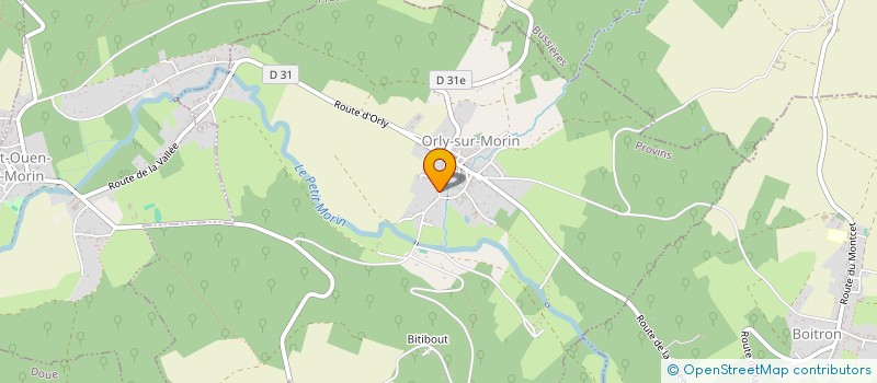 localisation de l'entreprise SCI LES 3 AILES  ORLY-SUR-MORIN