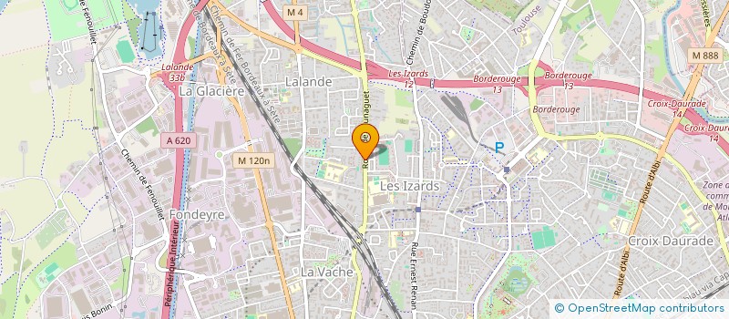 localisation de l'entreprise SCI LES 3 ALGUES à TOULOUSE