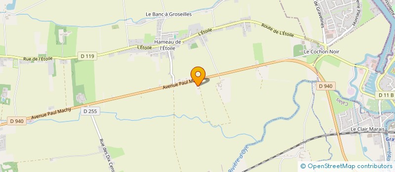 localisation de l'entreprise SCI LES 3 BERGERS  OYE-PLAGE