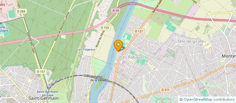 localisation de l'entreprise SCI LES 3 BOULETS  MONTESSON