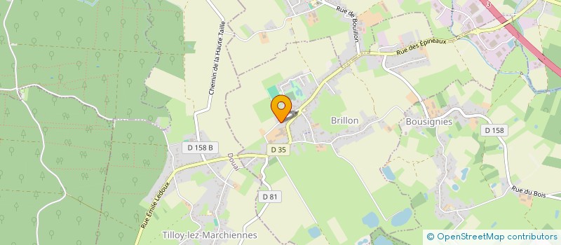 localisation de l'entreprise SCI LES 3 BRIQUES  BRILLON