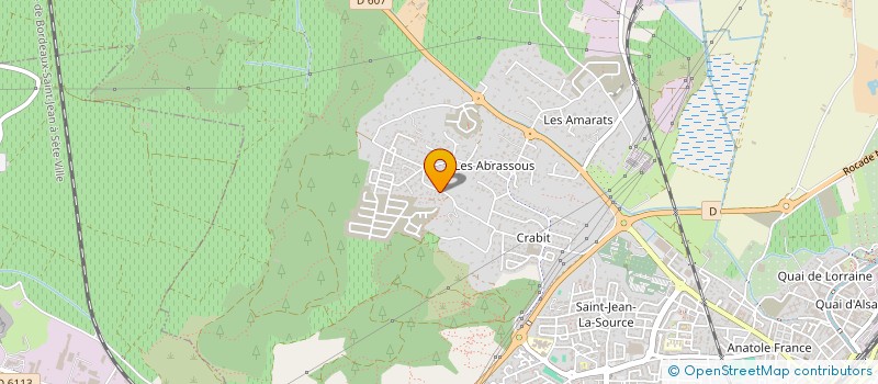 localisation de l'entreprise SCI LES 3 C  NARBONNE