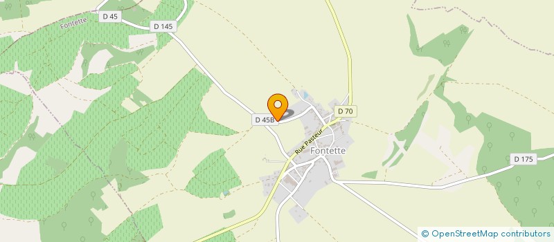 localisation de l'entreprise SCI LES 3 C  FONTETTE