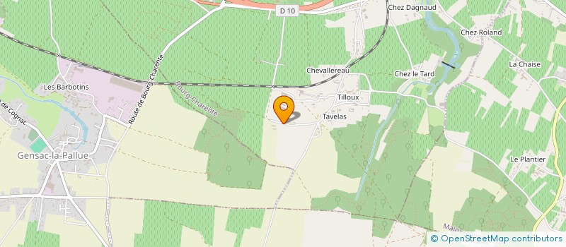 localisation de l'entreprise SCI LES 3 C à BOURG-CHARENTE