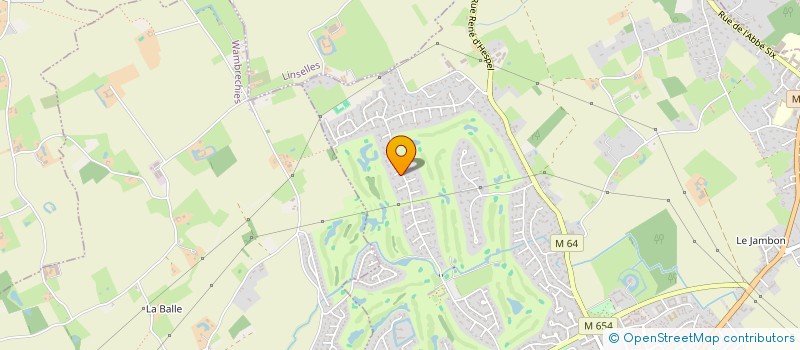 localisation de l'entreprise SCI LES 3 CHENES  WASQUEHAL