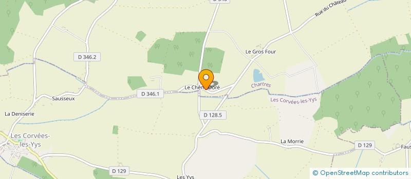 localisation de l'entreprise SCI LES 3 CHENES à SAINT-DENIS-DES-PUITS