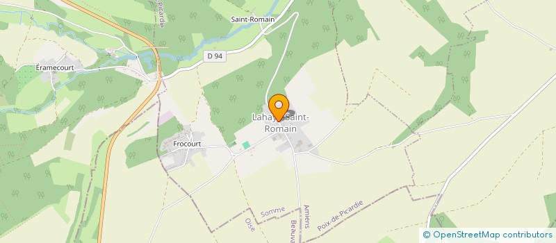 localisation de l'entreprise SCI LES 3 D  NAMPS-MAISNIL