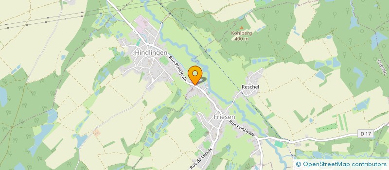 localisation de l'entreprise SCI LES 3 DAUPHINS  FRIESEN