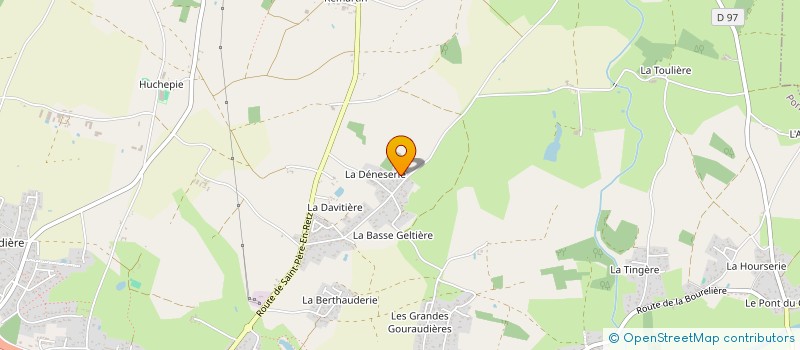 localisation de l'entreprise SCI LES 3 FEUILLES  PORNIC