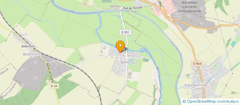 localisation de l'entreprise SCI LES 3 FLAU à LANDRECOURT-LEMPIRE