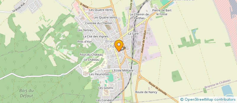 localisation de l'entreprise SCI LES 3 FRERES  BRIENNE-LE-CHATEAU