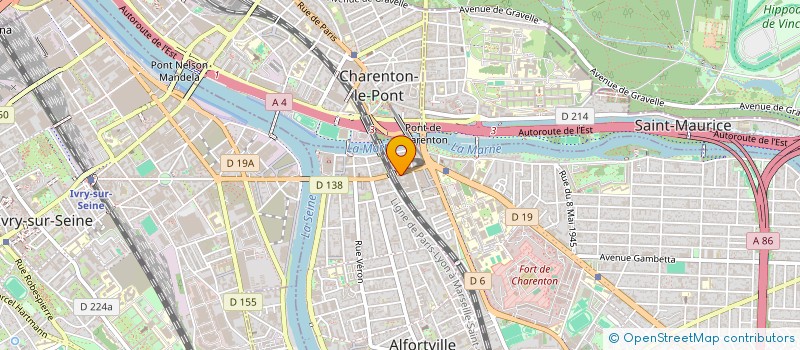 localisation de l'entreprise SCI LES 3 FRERES à MAISONS-ALFORT