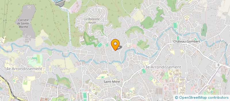 localisation de l'entreprise SCI LES 3 G à MARSEILLE