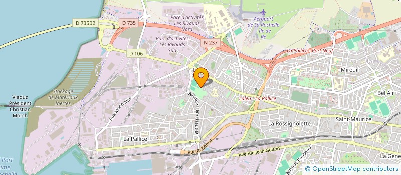 localisation de l'entreprise SCI LES 3 GEAIS  LA ROCHELLE