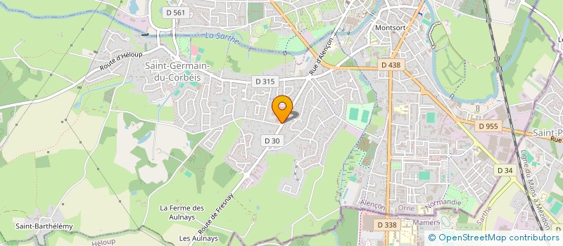 localisation de l'entreprise SCI LES 3 J à SAINT-GERMAIN-DU-CORBEIS
