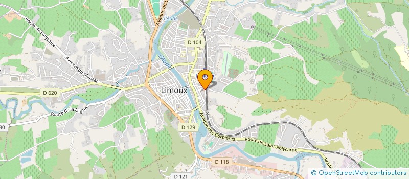 localisation de l'entreprise SCI LES 3 J  LA DIGNE-D'AMONT