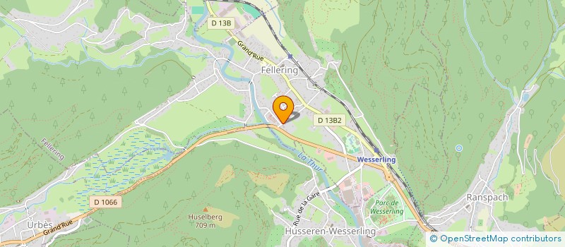 localisation de l'entreprise SCI LES 3 KELM  FELLERING