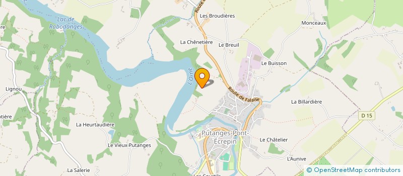 localisation de l'entreprise SCI LES 3 L à PUTANGES-LE-LAC