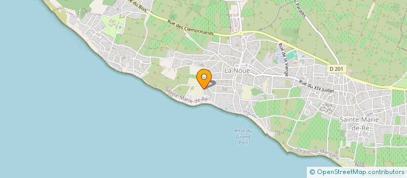 localisation de l'entreprise SCI LES 3 M  SAINTE-MARIE-DE-RE