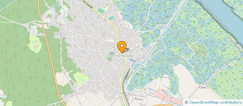 localisation de l'entreprise SCI LES 3 M  LA TREMBLADE