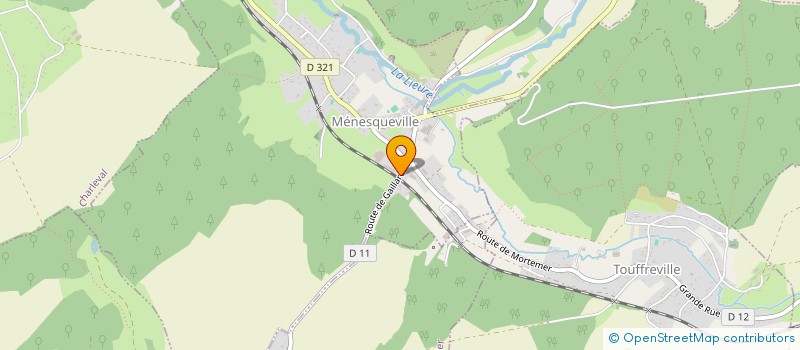 localisation de l'entreprise SCI LES 3 MOULINS  MENESQUEVILLE
