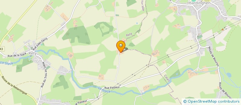 localisation de l'entreprise SCI LES 3 MOUSSAILLONS  RETY