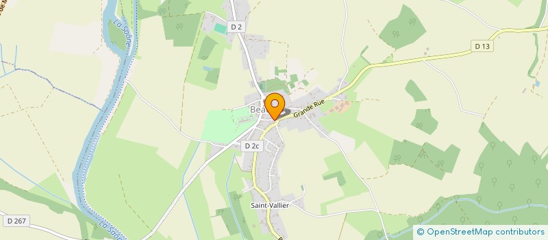 localisation de l'entreprise SCI LES 3 PALOMBIERES 70  VENERE