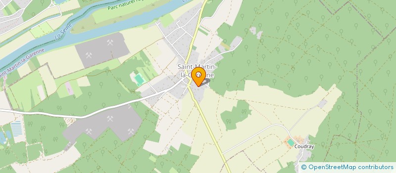 localisation de l'entreprise SCI LES 3 PETITS PAINS  SAINT-MARTIN-LA-GARENNE