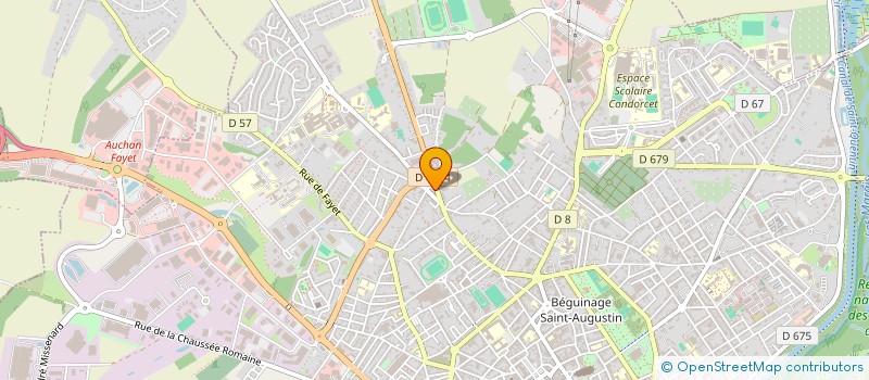 localisation de l'entreprise SCI LES 3 R à SAINT QUENTIN