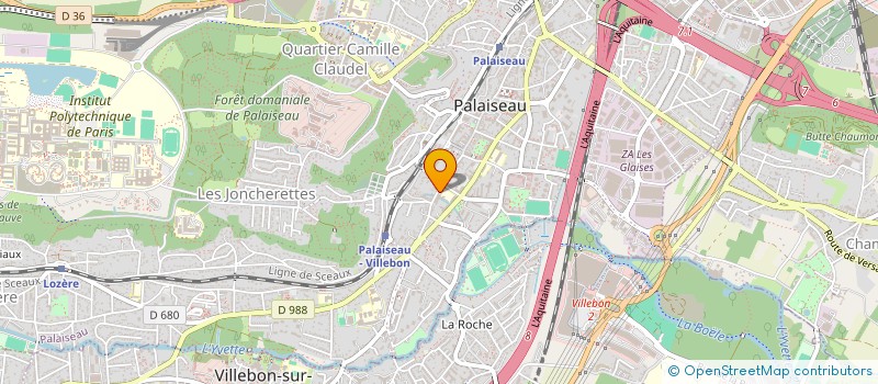localisation de l'entreprise SCI LES 3 SERPETTES à PALAISEAU