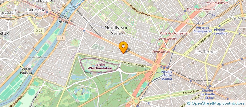 localisation de l'entreprise SCI LES 3 VAILLANTS à NEUILLY-SUR-SEINE