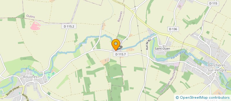 localisation de l'entreprise SCI LES 3A à ST OUEN MARCHEFROY