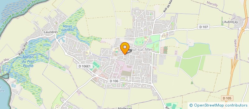 localisation de l'entreprise SCI LES 3A  NIEUL-SUR-MER