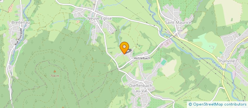 localisation de l'entreprise SCI LES 3B  VILLE