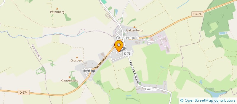 localisation de l'entreprise SCI LES 3J  GROSTENQUIN