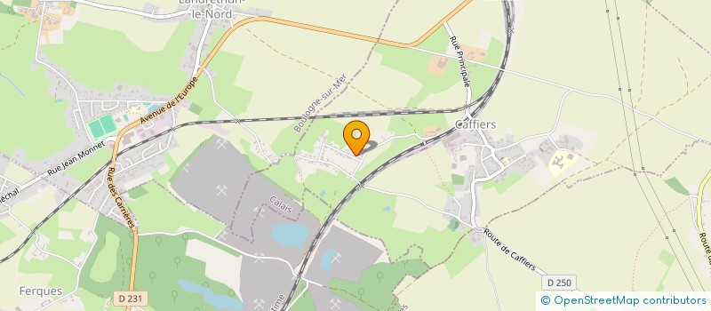 localisation de l'entreprise SCI LES 3L à CAFFIERS