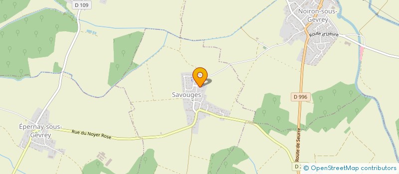 localisation de l'entreprise SCI LES 3L  SAULON-LA-CHAPELLE