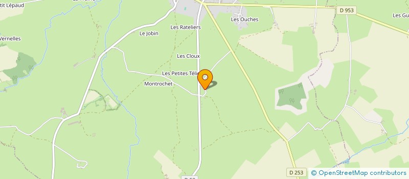 localisation de l'entreprise SCI LES 3LF  SAINT-MENOUX