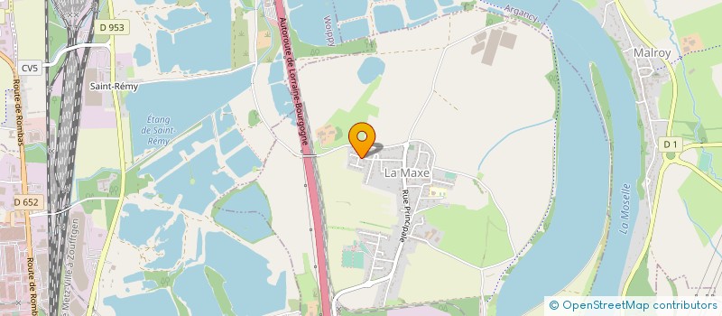 localisation de l'entreprise SCI LES 3MJ  LA MAXE