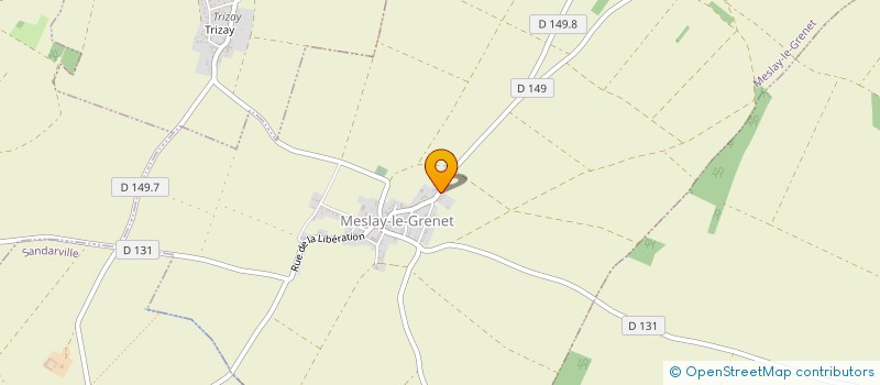 localisation de l'entreprise SCI LES 3P à MESLAY-LE-GRENET