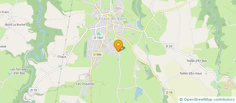 localisation de l'entreprise SCI LES 3V  SAINT-JULIEN-LA-GENETE