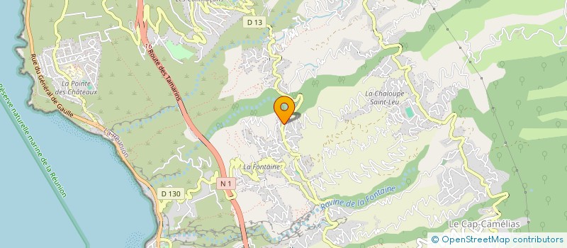 localisation de l'entreprise SCI LES 3YS  SAINT-LEU