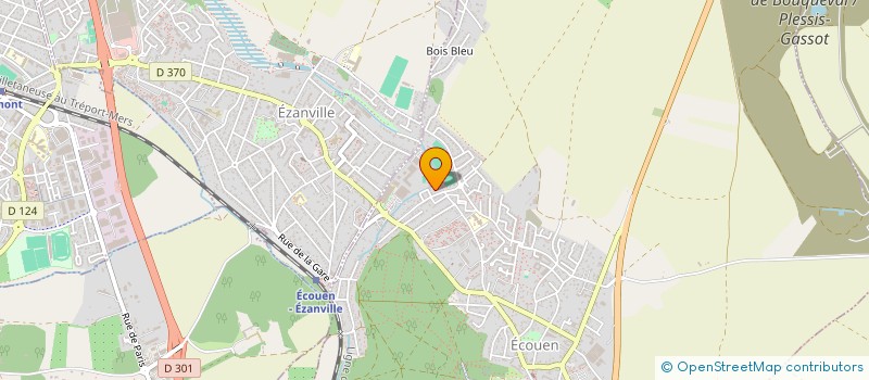 localisation de l'entreprise SCI LES 4 ANGES  ECOUEN