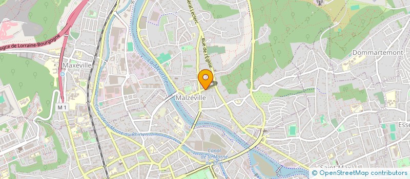 localisation de l'entreprise SCI LES 4 BLEUETS  MALZEVILLE