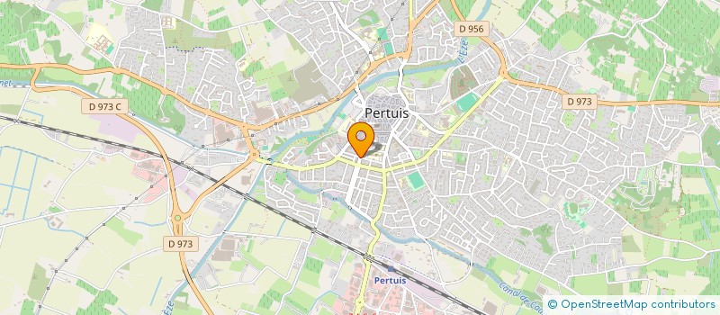 localisation de l'entreprise SCI LES 4 CHEMINS  PERTUIS