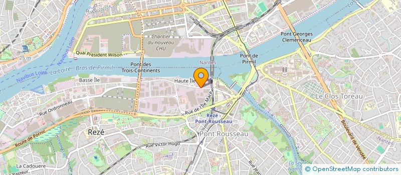 localisation de l'entreprise SCI LES 4 CHEVALIERS  REZE