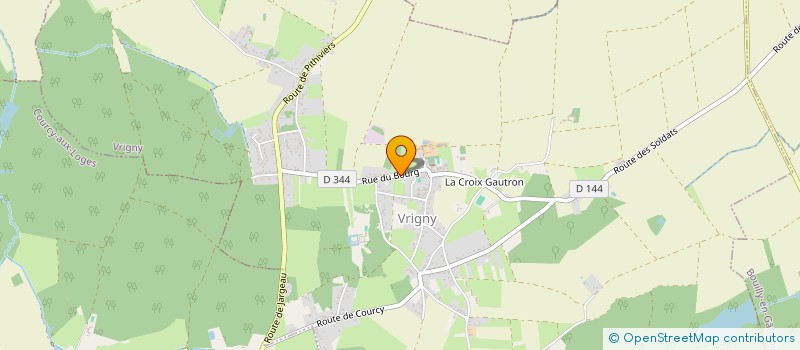 localisation de l'entreprise SCI LES 4 CLES à VRIGNY