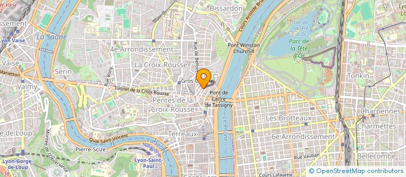 localisation de l'entreprise SCI LES 4 DIAMANTS à LYON